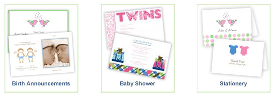 Twin Birth Announcements