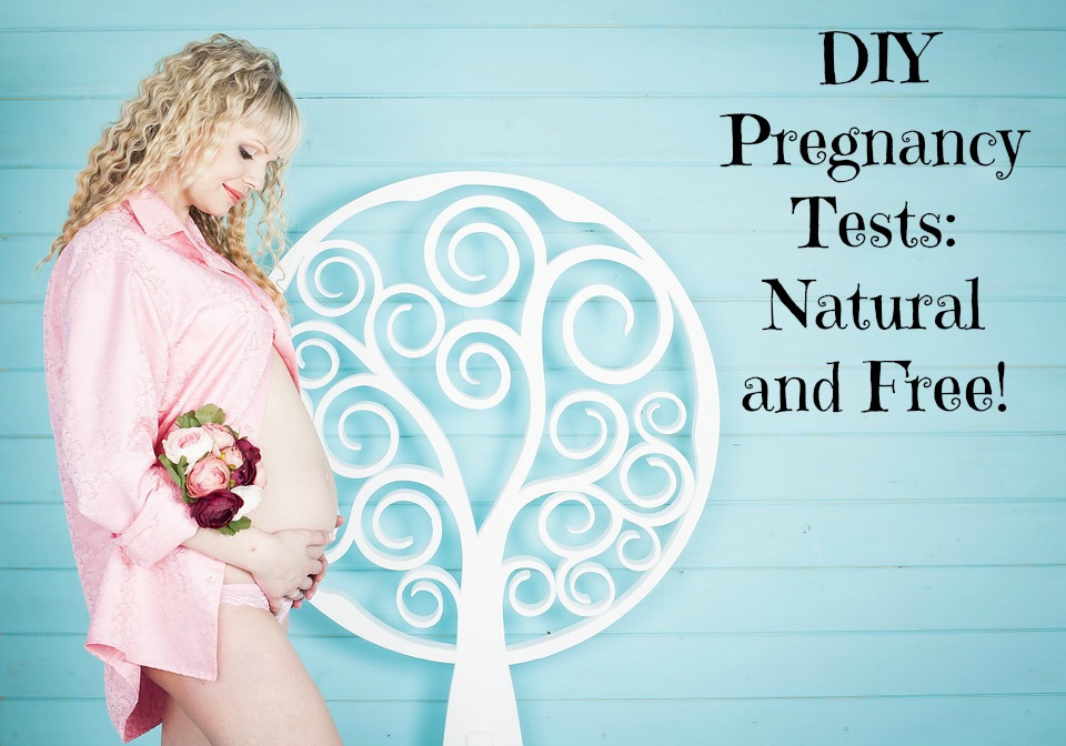 DIY PREGNANCY TESTS: NATURAL & FREE