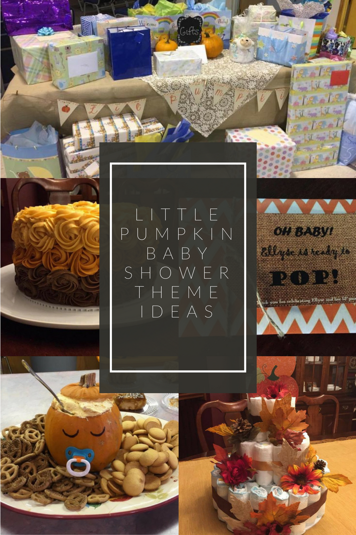 Little Pumpkin Baby Shower Theme Ideas