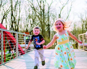 Kids running image