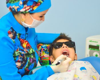 Child at Dentist photo