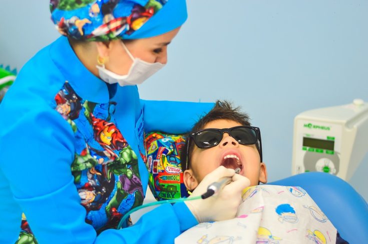 Child at Dentist photo