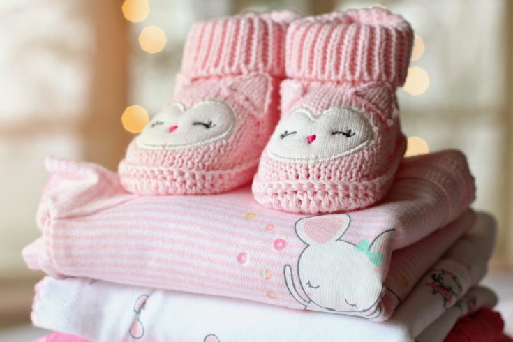 Pink Knitted Booties